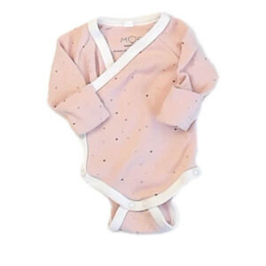 Mori Girls Pink Dots Onesie size: Newborn